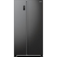 Холодильник SBS Gorenje, 179х67х92см, 2 двері, 356(191)л, А++, NF+, Інв., Зона св-ті, Зовн. Диспл, чорний Холодильник SBS Gorenje, 179х67х92см, 2 двері, 356(191)л, А++, NF+, Інв., Зона св-ті, Зовн. Диспл, чорний